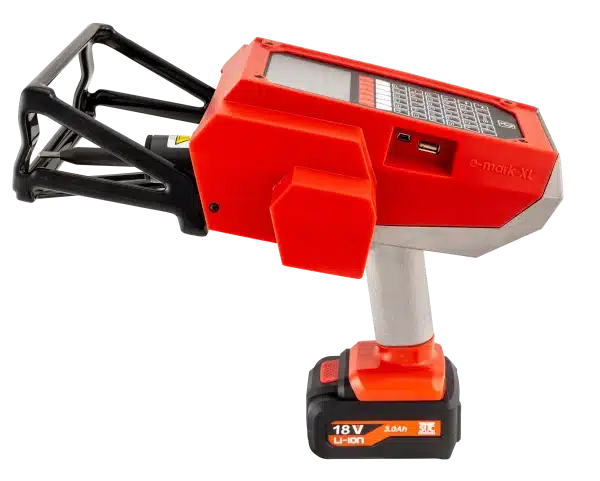 dot-peen cordless marking machine emark-xl