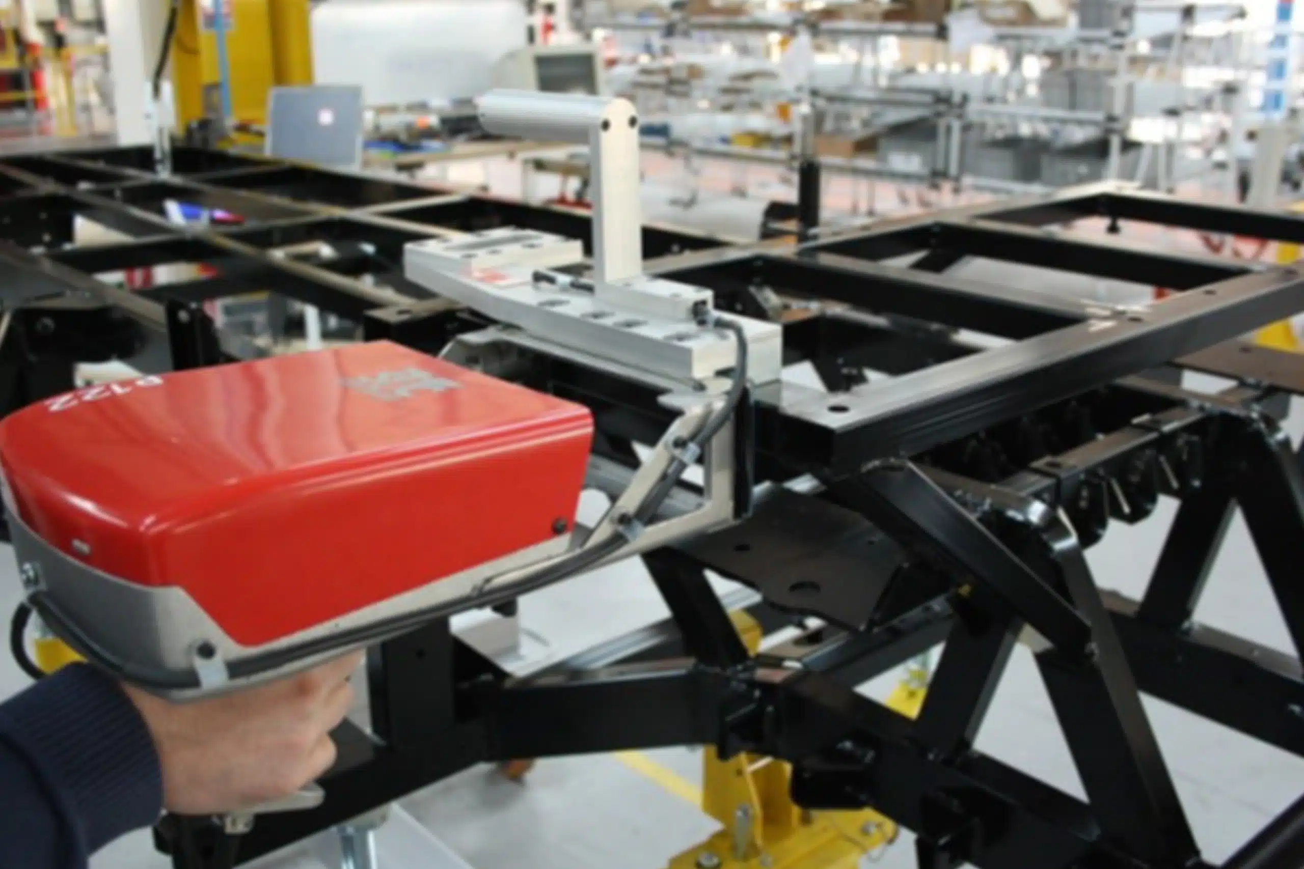 Propin Marking Example Re-marking a VIN by dot peen marking outside the production line to ...