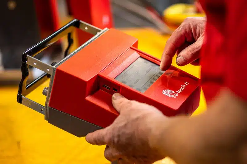 machine de marquage micro-percussion mobile