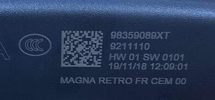 Engraving on plastic injection molds