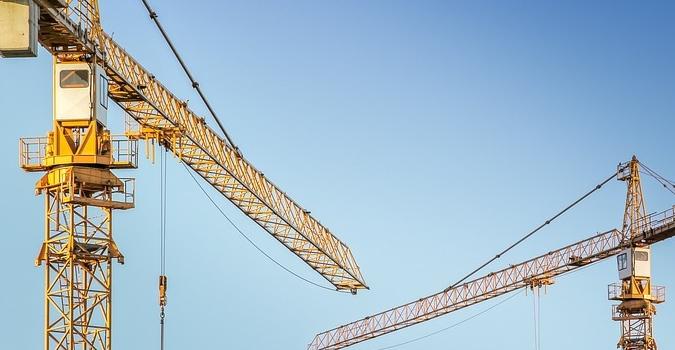 Marking on heavy equipment and construction