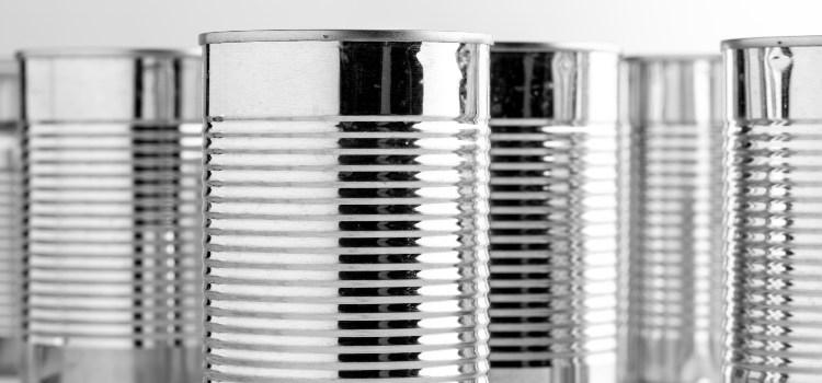 Industrial marking of metal containers