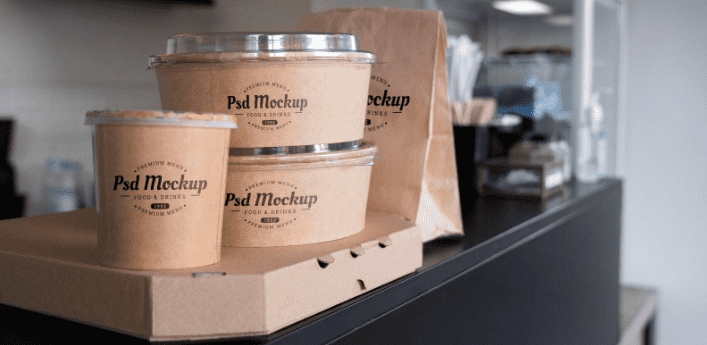 Industrial marking on environmentally friendly packaging