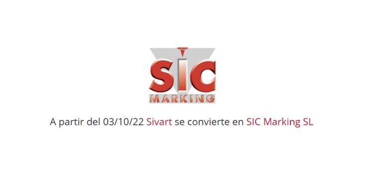 SIVART SL becomes SIC Marking S.L.