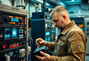 marquage de pièce secteur défense et militaire