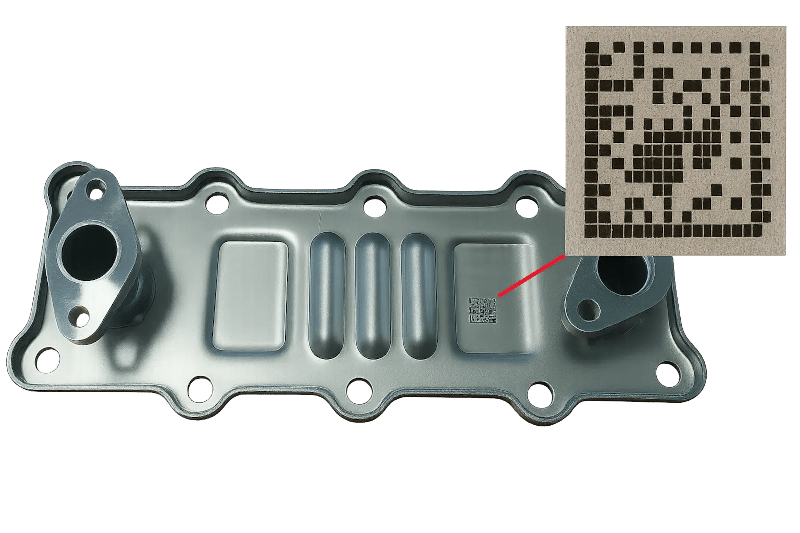 laser marking machine for the food and processing industry